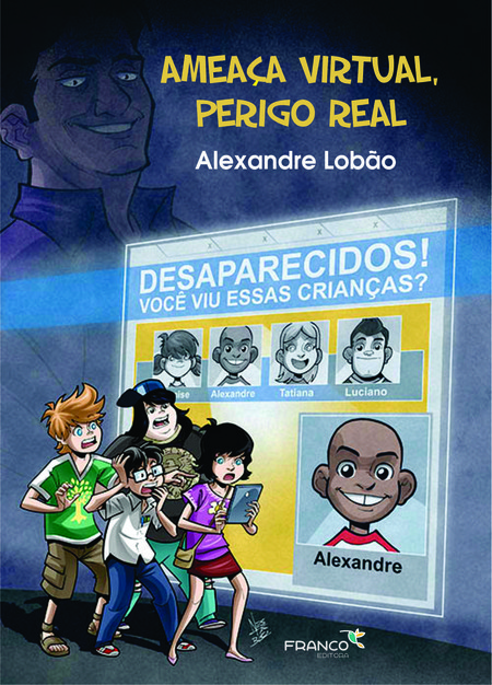 Capa do livro "Ameaça Virtual, Perigo Real", de Alexandre Lobão