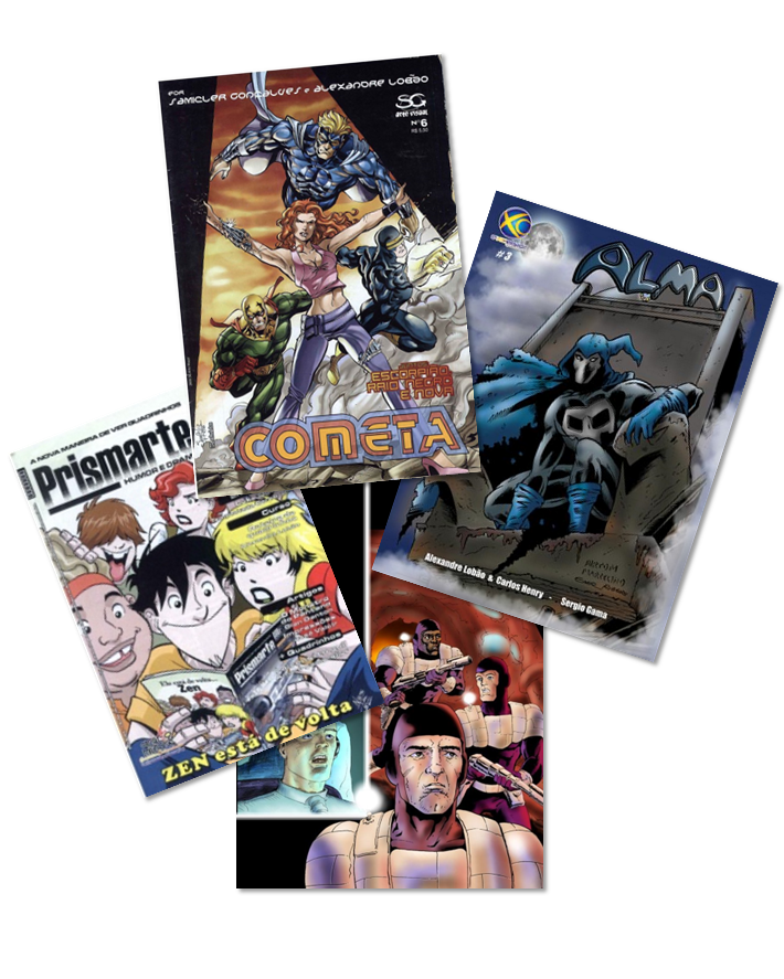 Capas de outras histórias em quadrinhos